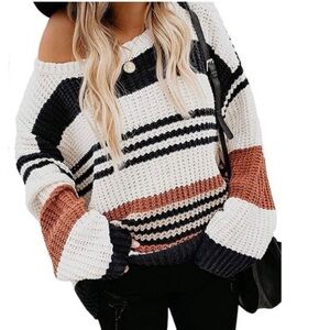 Fall Vibes Knitted Oversized Sweater